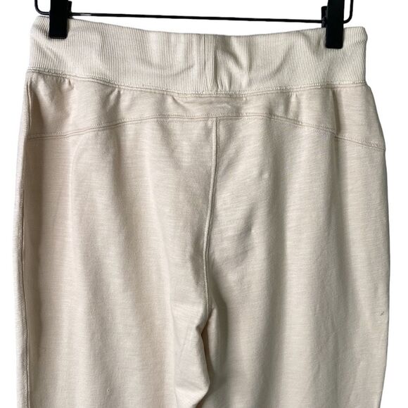 L*Space Livin' is Easy Long Sleeve Pullover Crop Top & Jogger Set in Beige - Picture 9 of 16